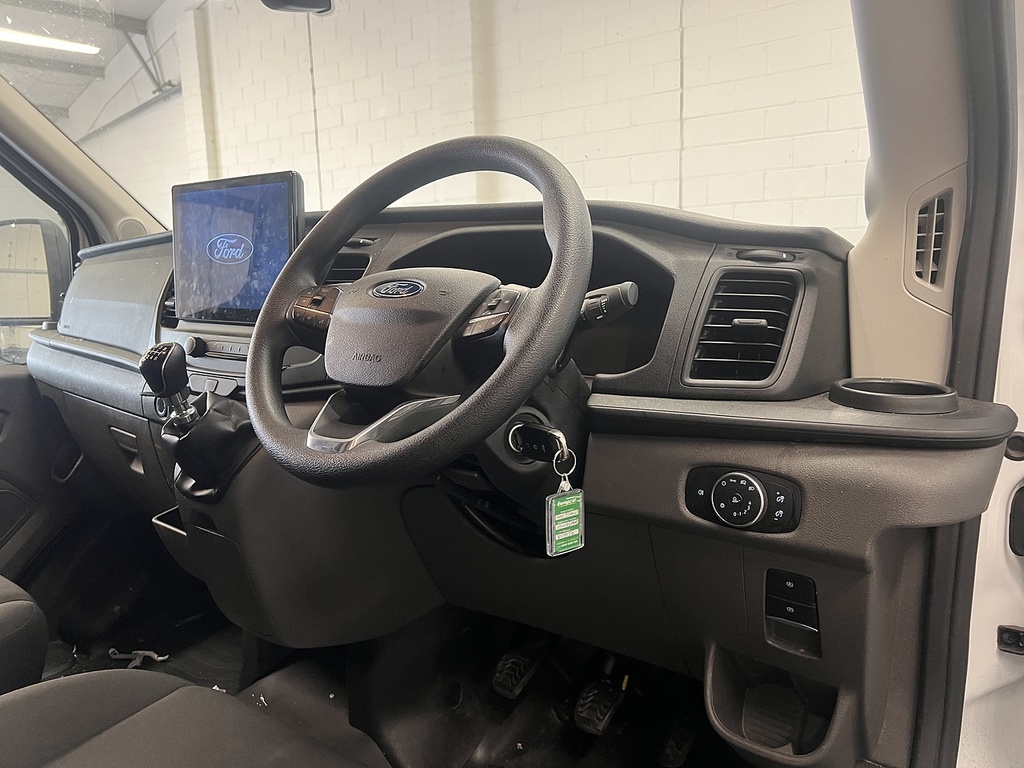 Ford Transit Custom 2.0 350 Ecoblue Leader Panel Van HN25NNZ White #6