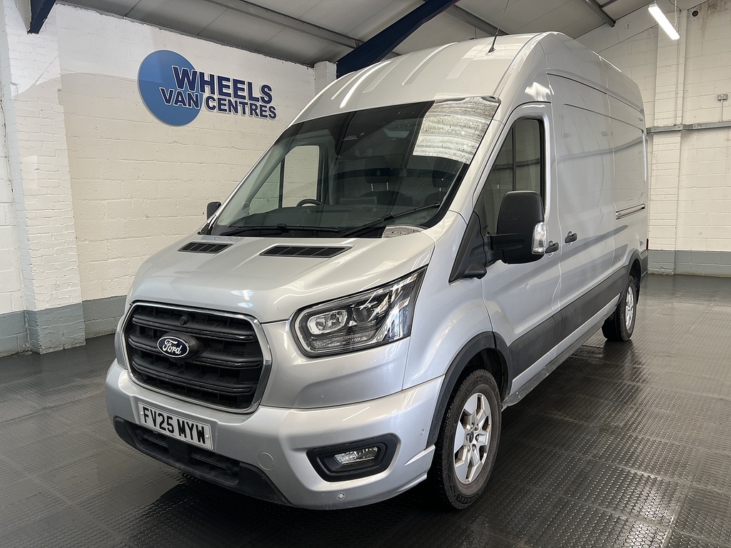 Ford Transit Custom 2.0 350 Ecoblue Limited Panel Van Manua FV25MYW Silver