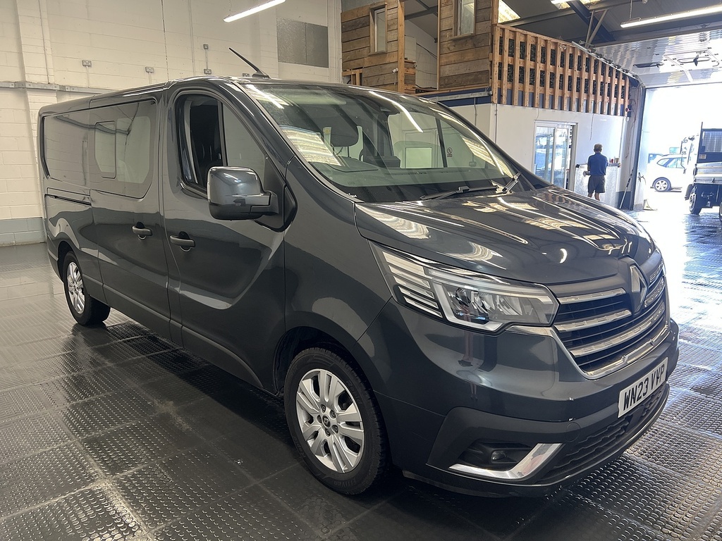 Renault Trafic 2.0 Dci Blue Ll30 Sport Crew Van Double Cab 6Dr Di Grey #4