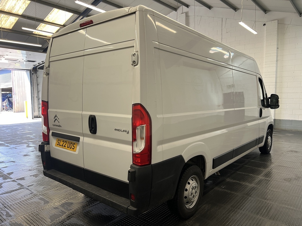 Citroen Relay 2.2 Bluehdi 35 Enterprise Panel Van Man White #3