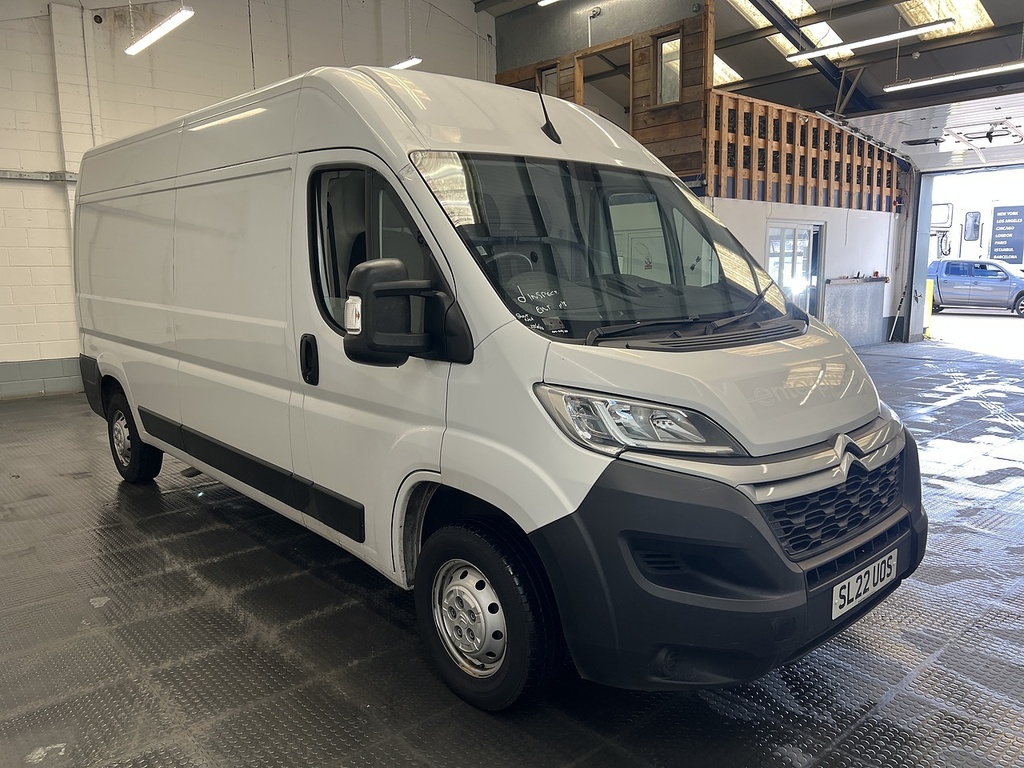 Citroen Relay 2.2 Bluehdi 35 Enterprise Panel Van Man White #4