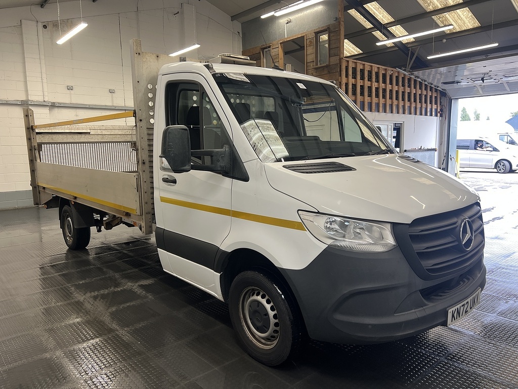 Mercedes-Benz Sprinter 315 Cdi Progressive 2.0 Dropside White #3