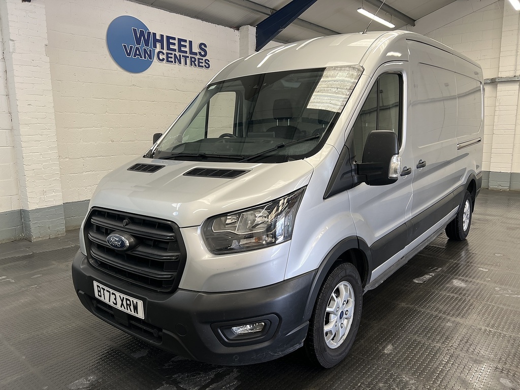 Ford Transit Custom 2.0 350 Ecoblue Trend Panel Van BT73XRW Silver
