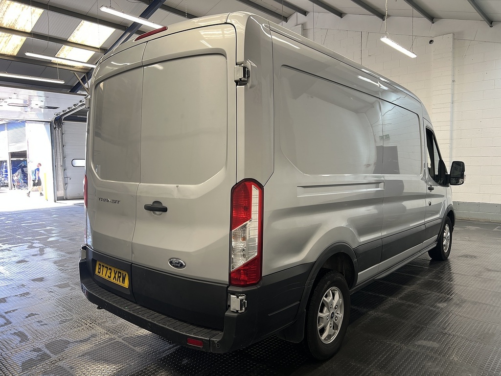 Ford Transit Custom 2.0 350 Ecoblue Trend Panel Van BT73XRW Silver #3