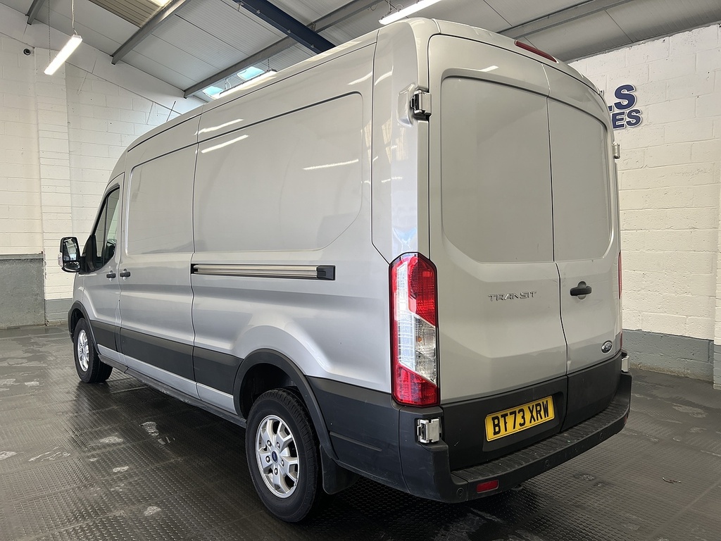 Ford Transit Custom 2.0 350 Ecoblue Trend Panel Van BT73XRW Silver #2