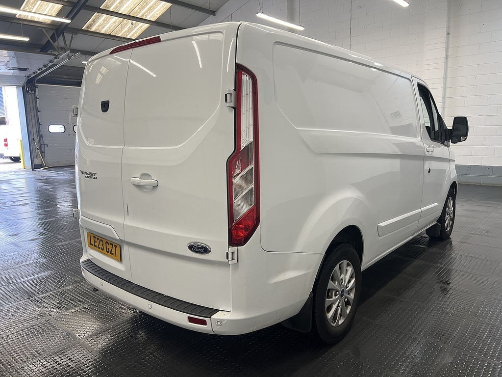Ford Transit Custom 2.0 300 Ecoblue Limited Panel Van Manua White #2