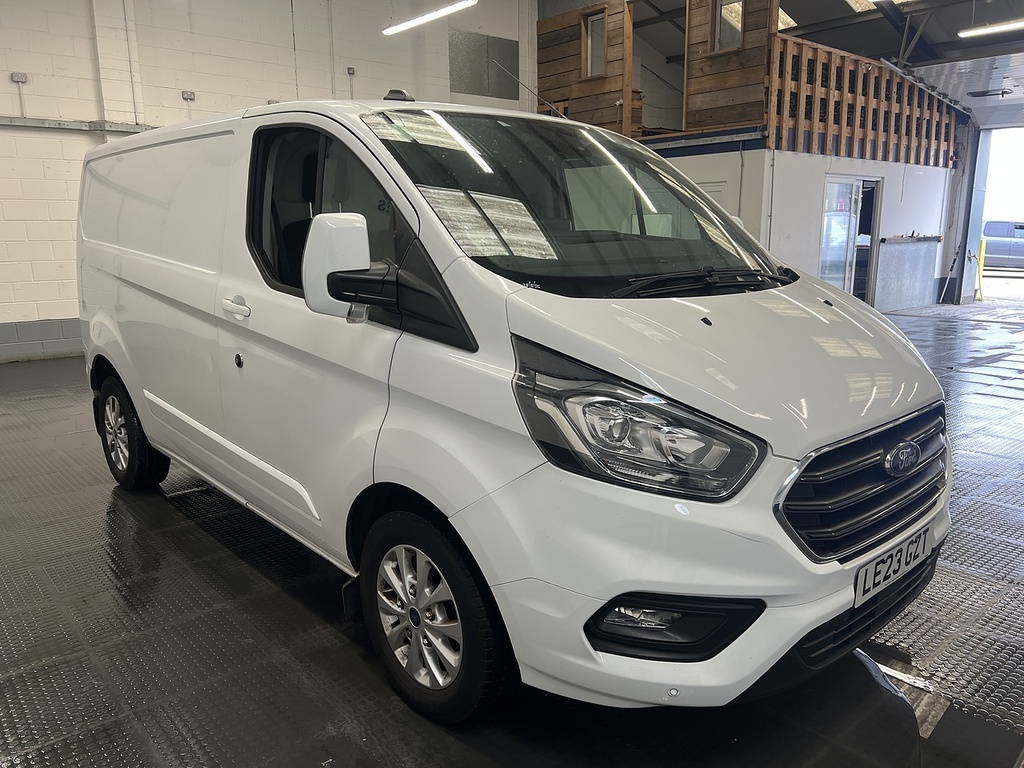 Ford Transit Custom 2.0 300 Ecoblue Limited Panel Van Manua White #3