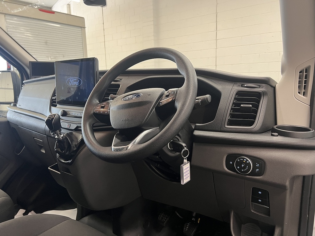 Ford Transit Custom 2.0 350 Ecoblue Leader Panel Van White #6