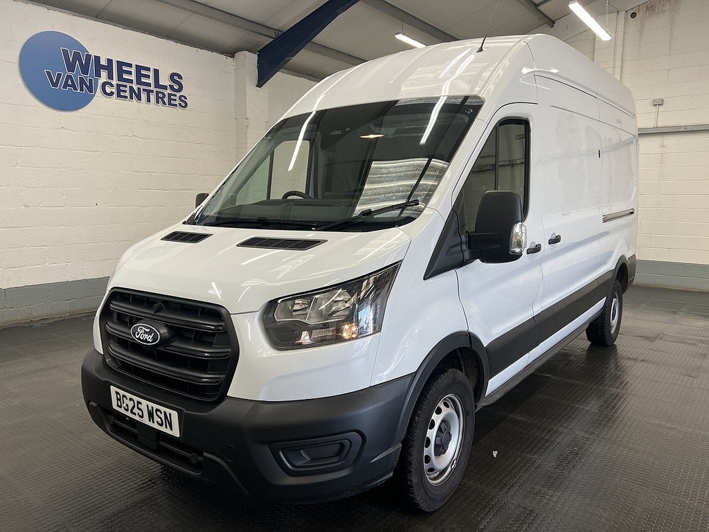 Ford Transit Custom 2.0 350 Ecoblue Leader Panel Van White