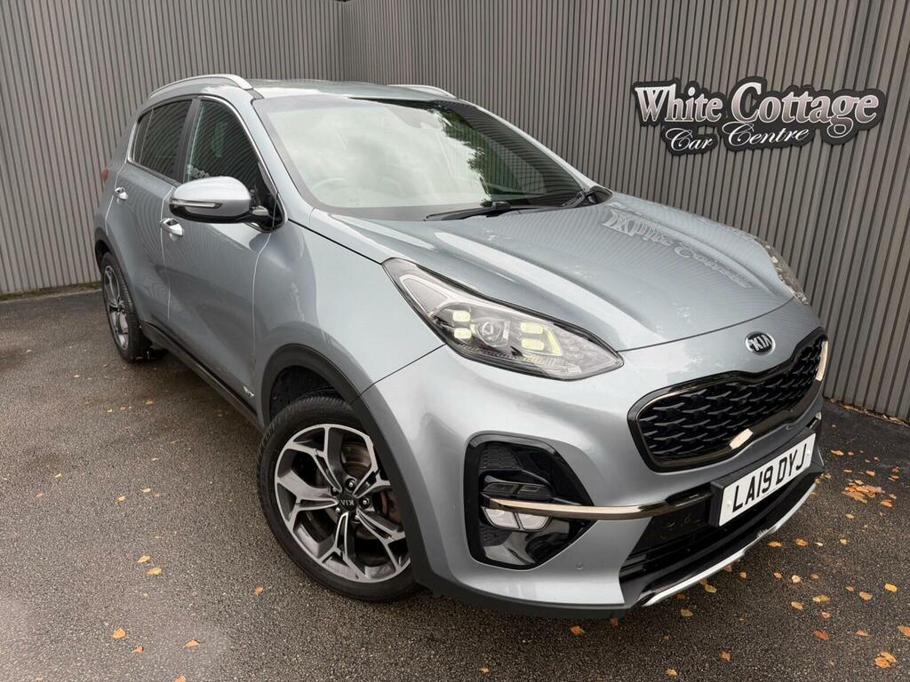 Kia Sportage 1.6 Crdi Gt-line Dct Awd Euro 6 Ss Silver