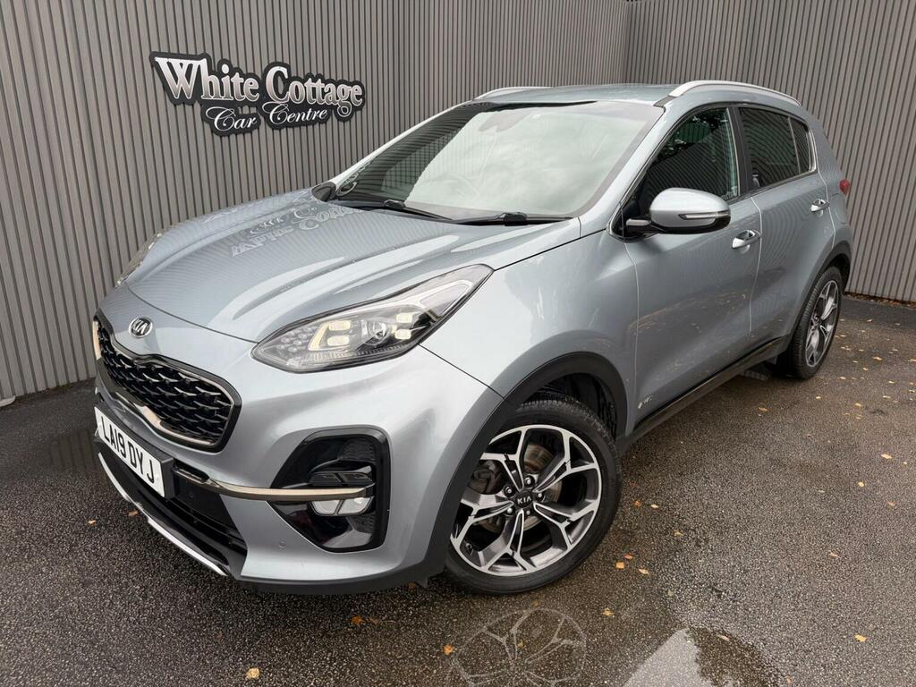 Kia Sportage 1.6 Crdi Gt-line Dct Awd Euro 6 Ss Silver #4