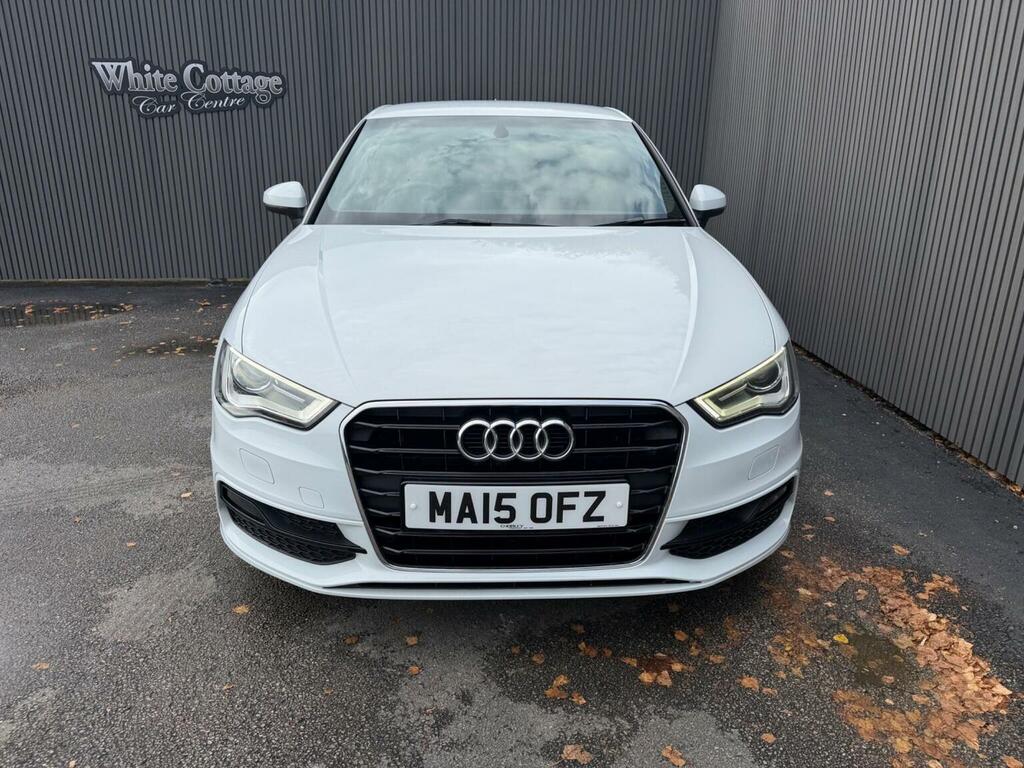 Audi A3 1.6 Tdi S Line S Tronic Euro 6 Ss White #5