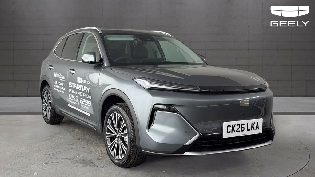 Geely Starray 1.5 Em-i 29.8Kwh Ultra Suv Plug-in Hybr Grey
