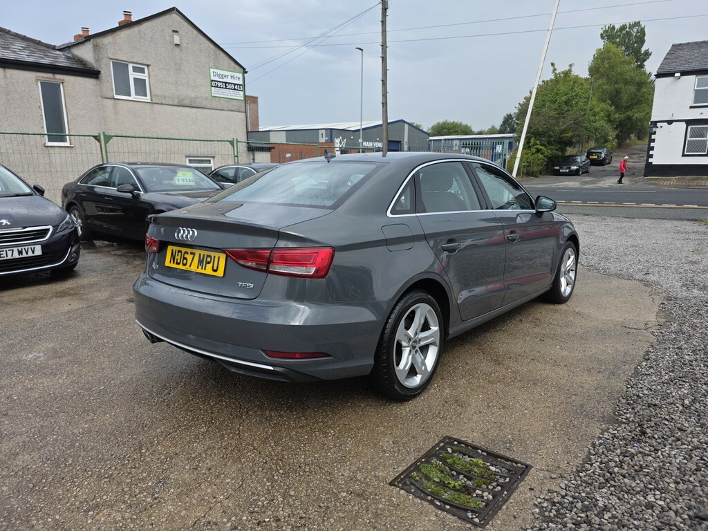 Audi A3 Saloon 1.5 Tfsi Cod Sport 2018 ND67MPU Grey #6
