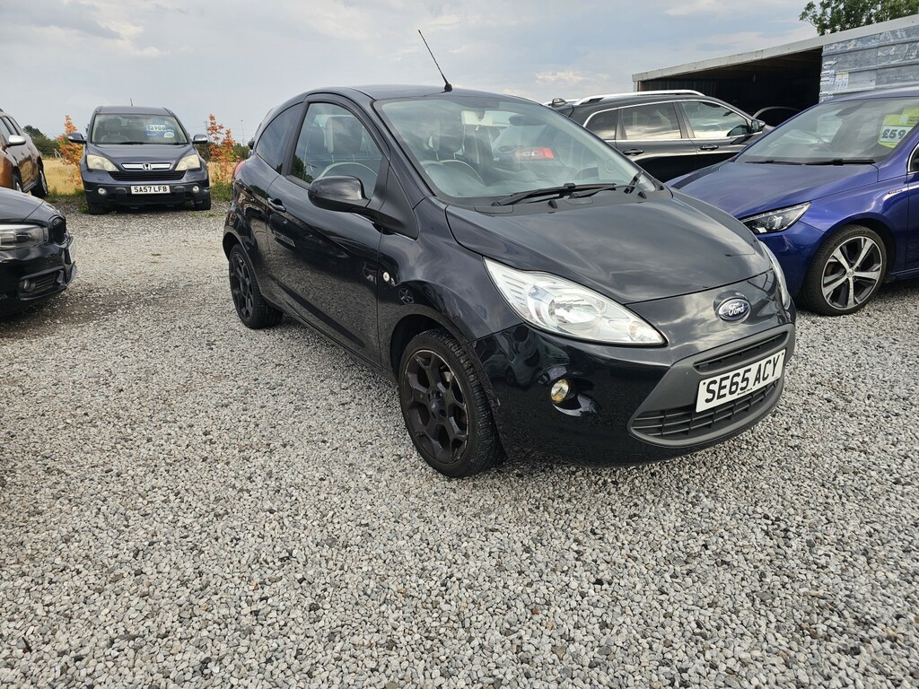 Ford KA 1.2 Zetec Black Edition SE65ACY Black #2