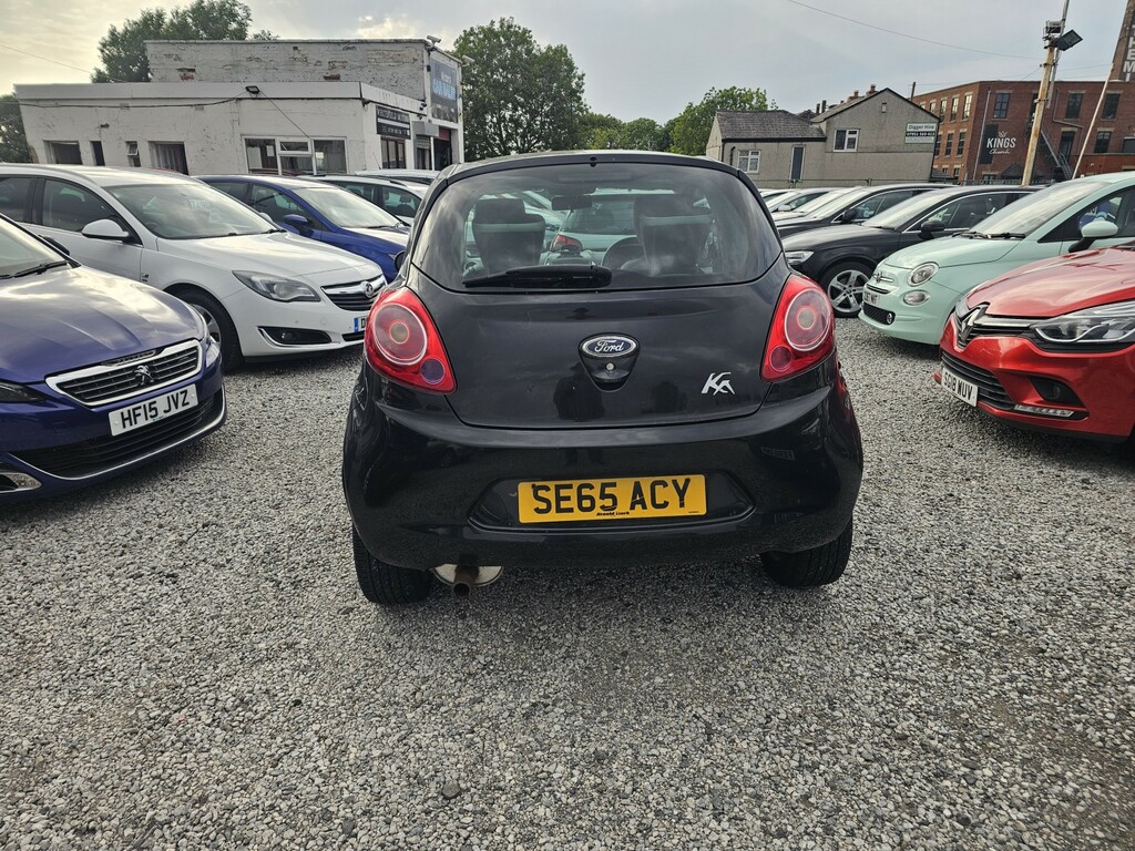 Ford KA 1.2 Zetec Black Edition SE65ACY Black #6