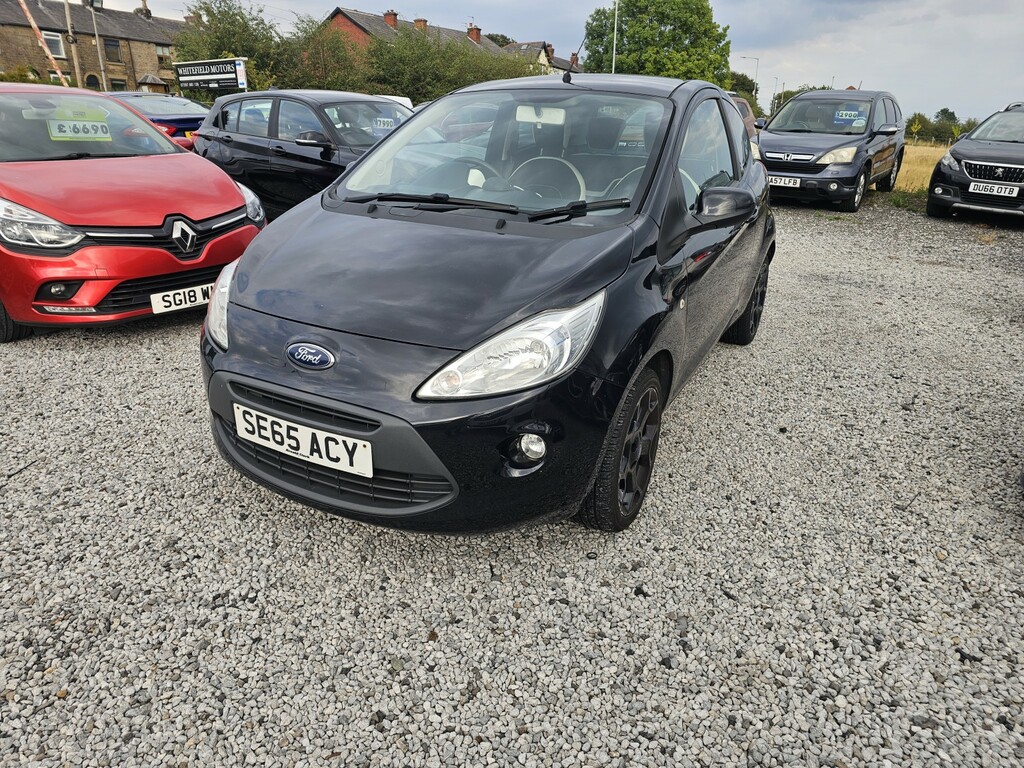 Ford KA 1.2 Zetec Black Edition SE65ACY Black #3