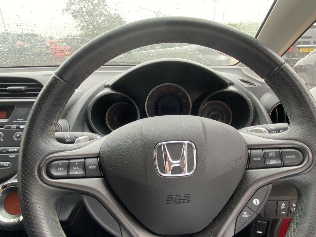 Honda Jazz Ex White #9