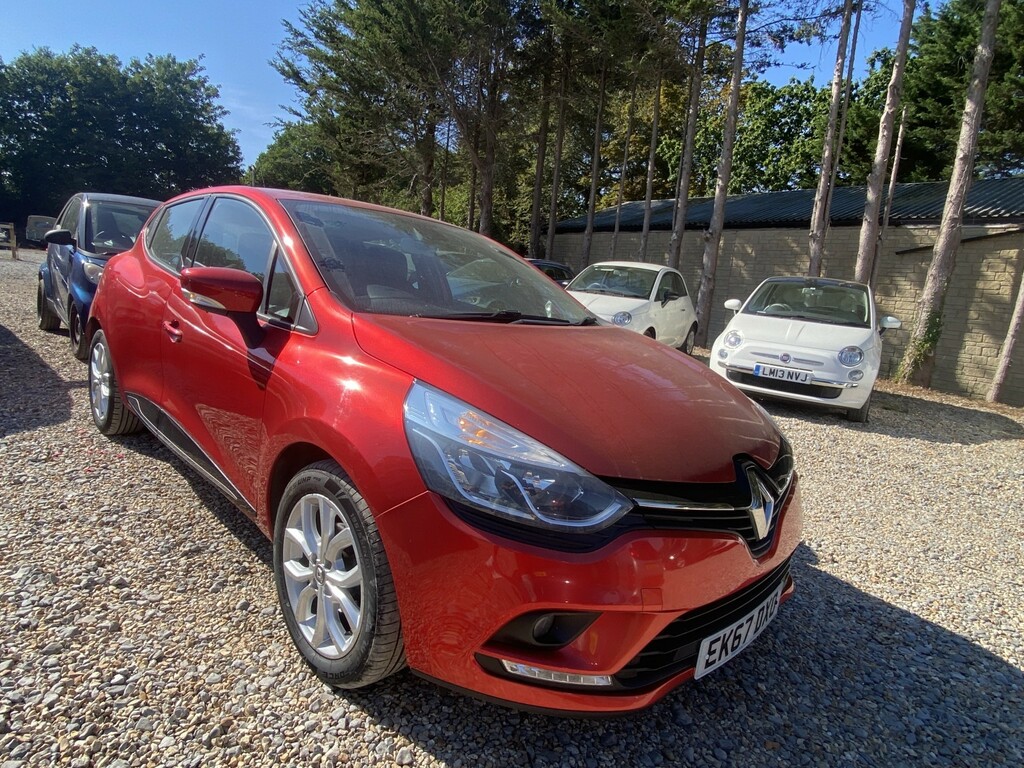 Renault Clio Hatchback 0.9 Dynamique Nav Tce 90 2017 EK67DXO Red #2