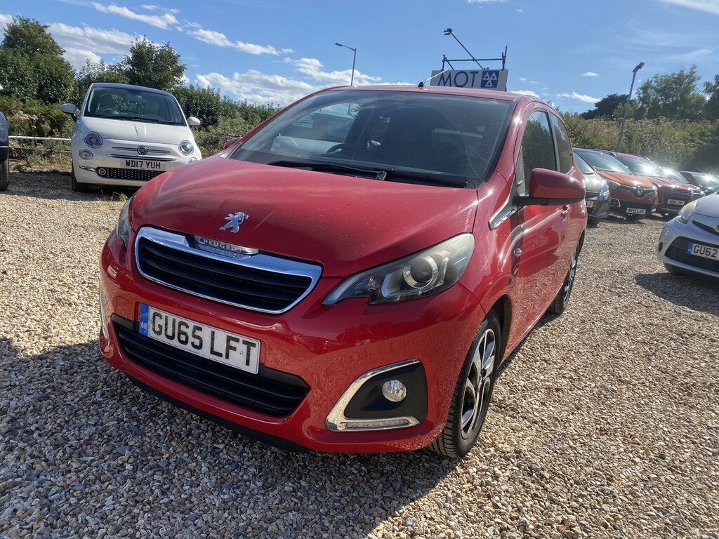 Peugeot 108 Hatchback 1.2 Puretech Allure 2015 Red #4
