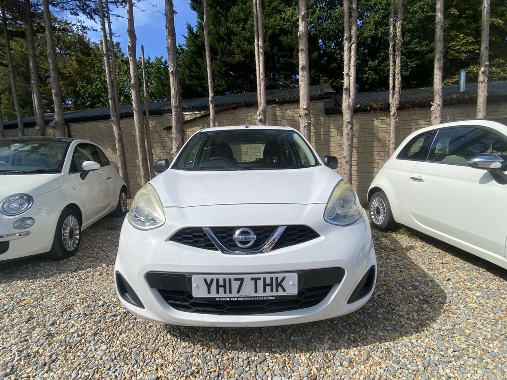 Nissan Micra Hatchback 1.2 Vibe 2017 White