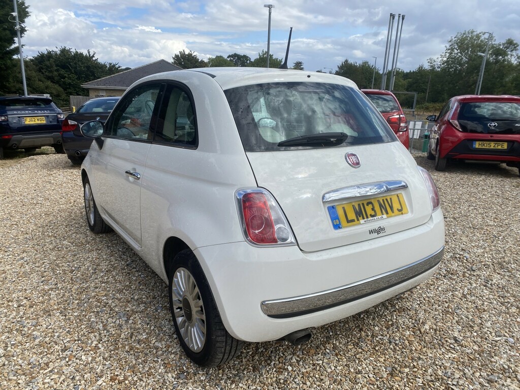 Fiat 500 Hatchback 1.2 Lounge 2013 LM13NVJ White #5