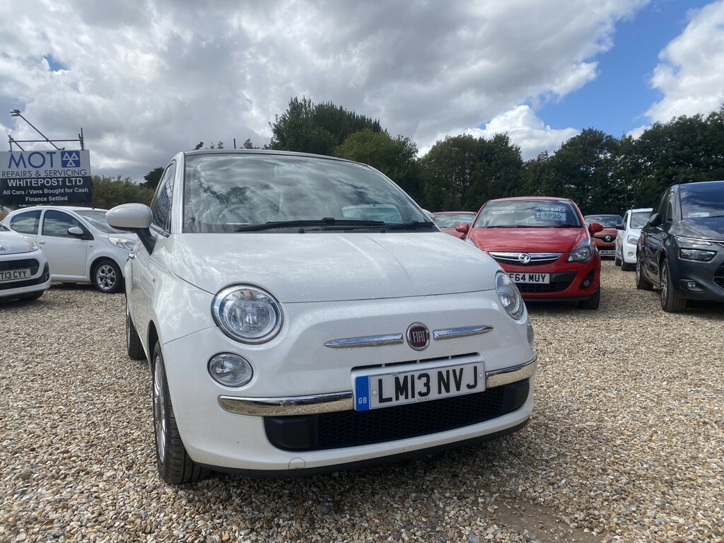 Fiat 500 Hatchback 1.2 Lounge 2013 LM13NVJ White