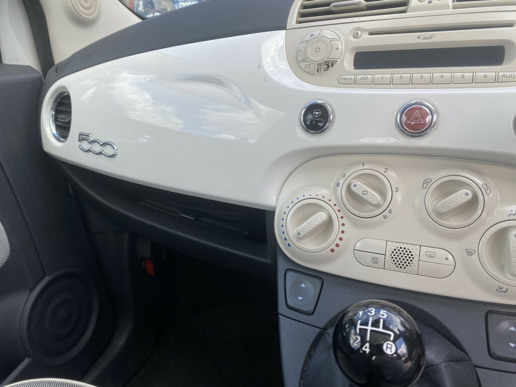 Fiat 500 Hatchback 1.2 Lounge 2013 LM13NVJ White #6