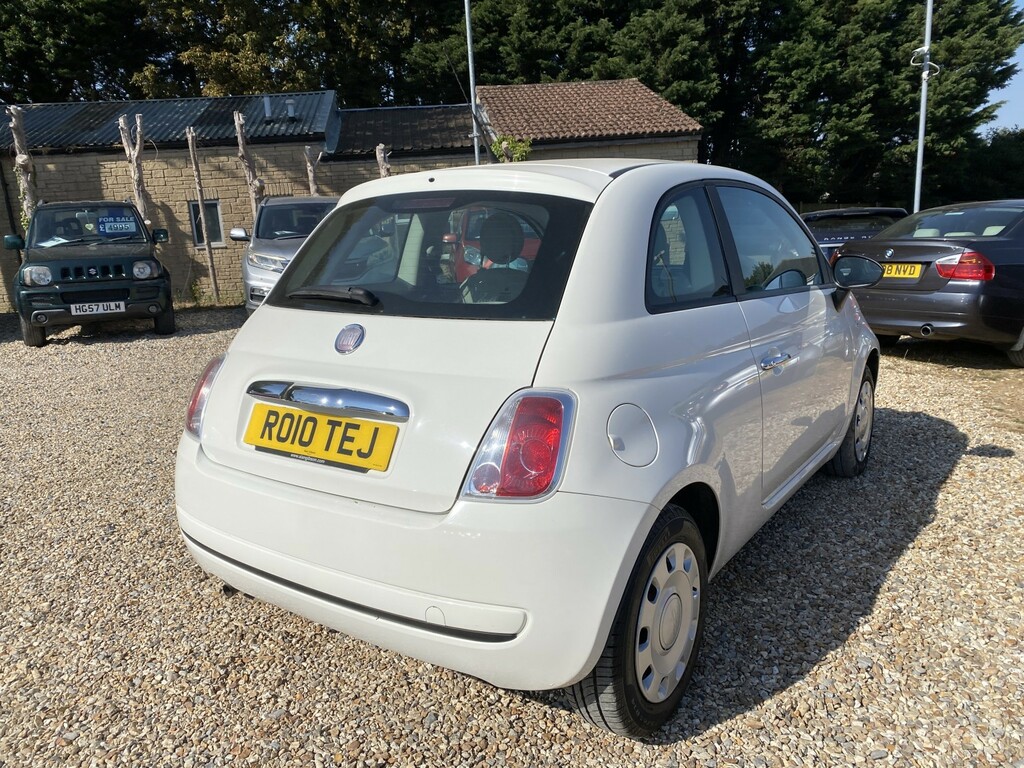 Fiat 500 Hatchback 1.2 Pop 2010 White #4
