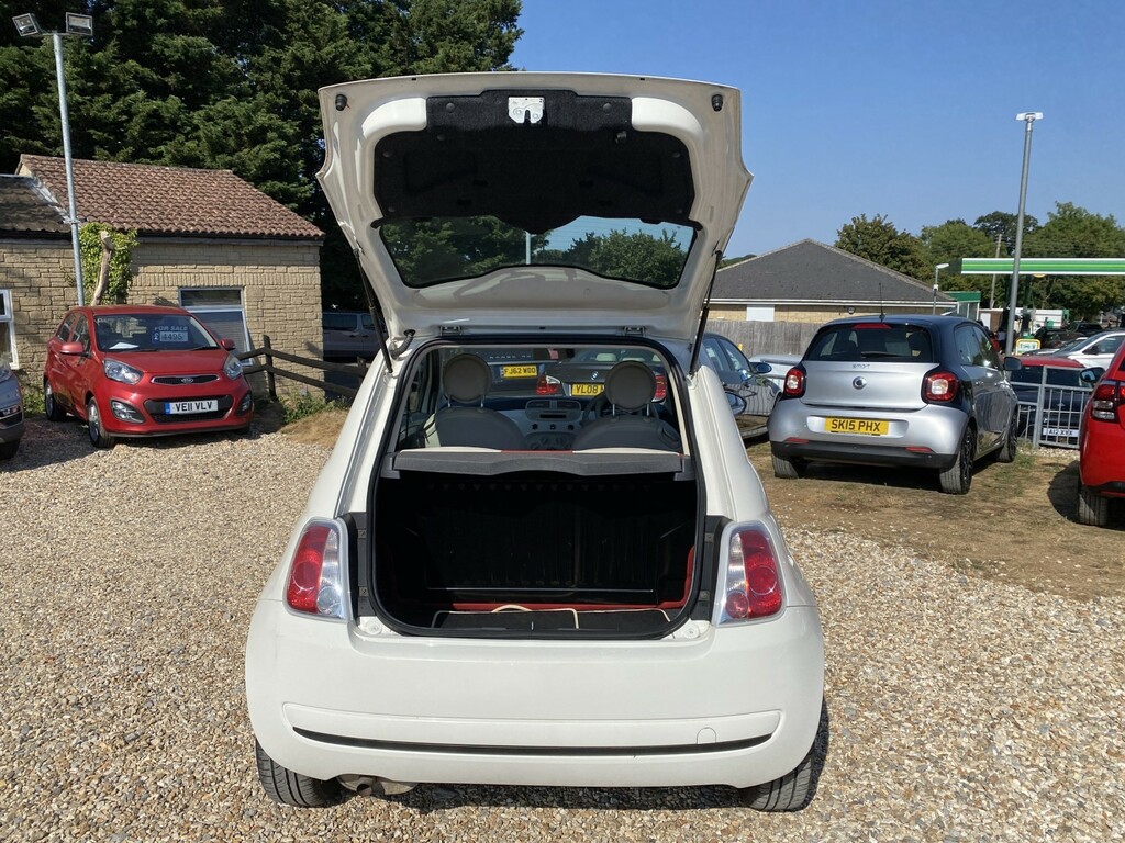 Fiat 500 Hatchback 1.2 Pop 2010 White #5