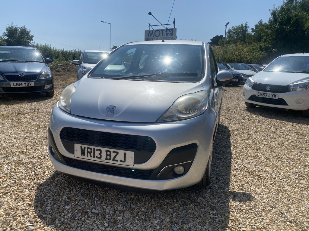 Peugeot 107 Hatchback 1.0 12V Active 2013 Silver #5