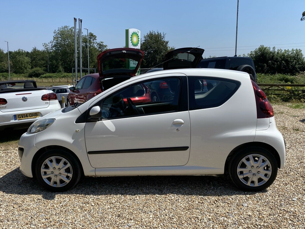 Peugeot 107 Hatchback 1.0 12V Active 2013 White #3