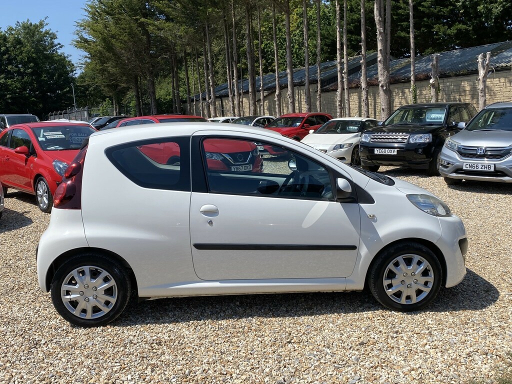 Peugeot 107 Hatchback 1.0 12V Active 2013 White #4