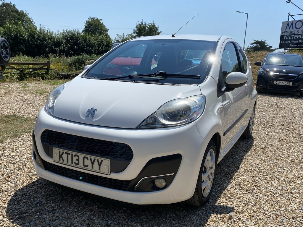 Peugeot 107 Hatchback 1.0 12V Active 2013 White #6