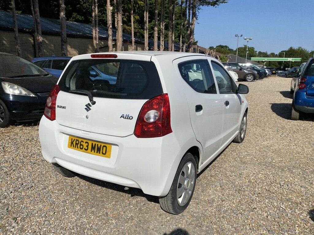 Suzuki Alto Hatchback 1.0 12V Sz 2013 White #5