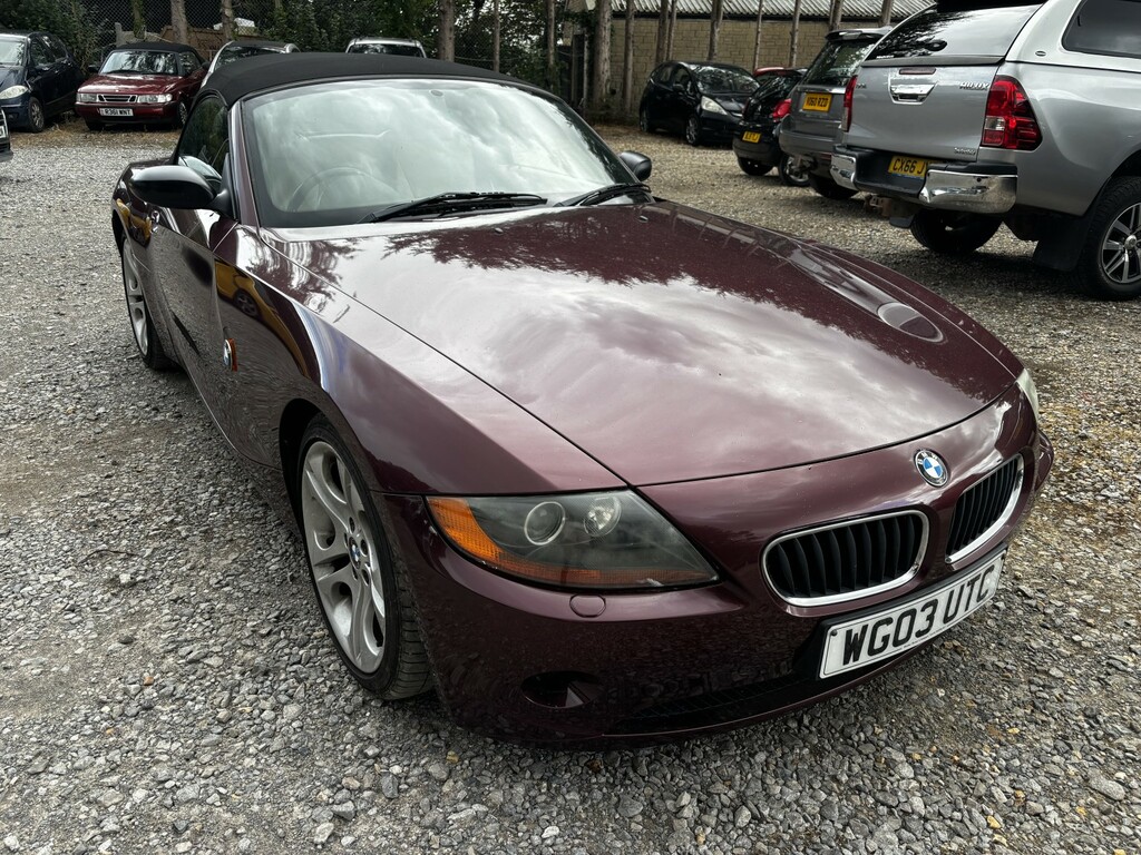 BMW Z4 Convertible 2.5 Z4 2.5I Se Roadster 2003 Red #3