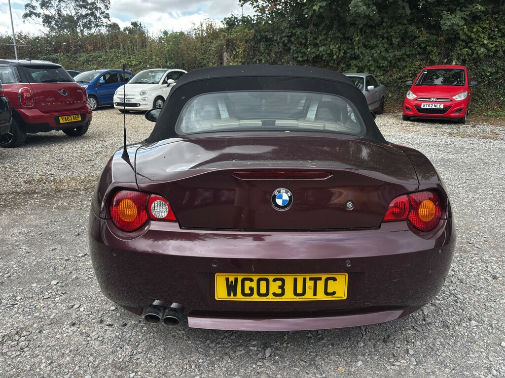 BMW Z4 Convertible 2.5 Z4 2.5I Se Roadster 2003 Red #6