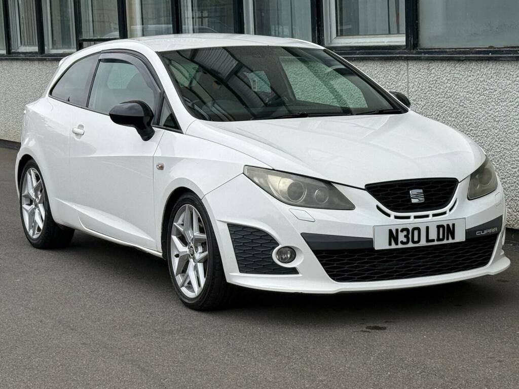 Seat Ibiza 1.4 Tsi Cupra Dsg White #4