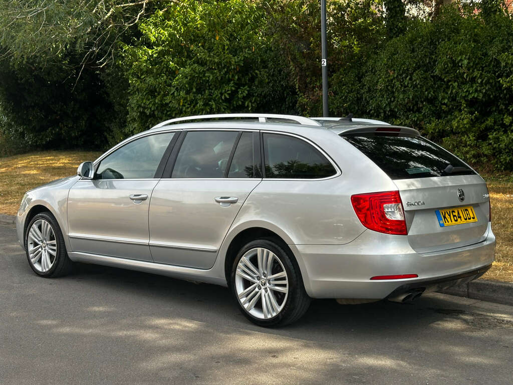 Skoda Superb Estate 2.0 Superb Elegance Tdi Cr 2 Silver #5