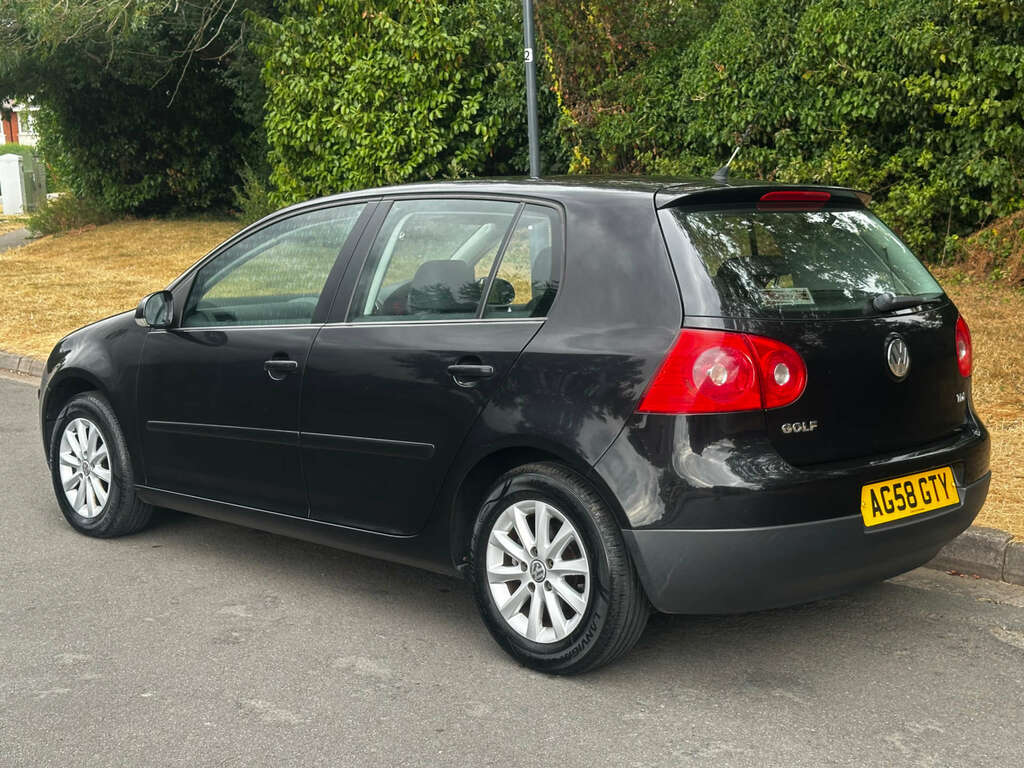 Volkswagen Golf Hatchback 1.6 Golf Match Tdi 105 2008 Black #5