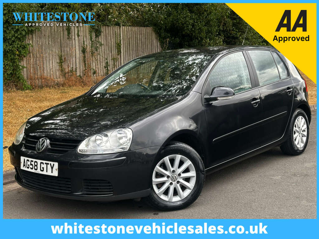 Volkswagen Golf Hatchback 1.6 Golf Match Tdi 105 2008 Black