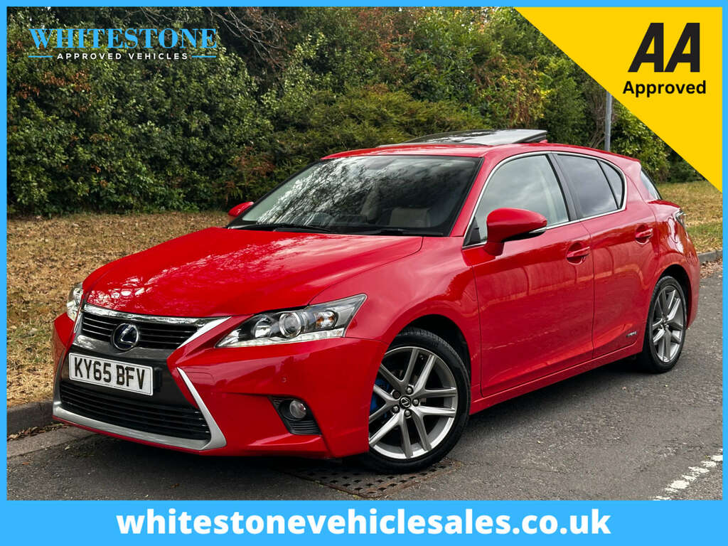 Lexus CT Hatchback 1.8 Ct 200H Advance Cvt 2015 Red