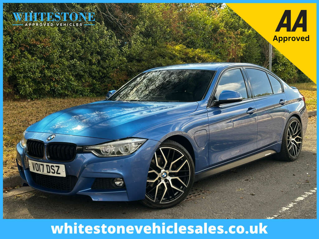 BMW 3 Series Saloon 2.0 330E M Sport 2017 Blue