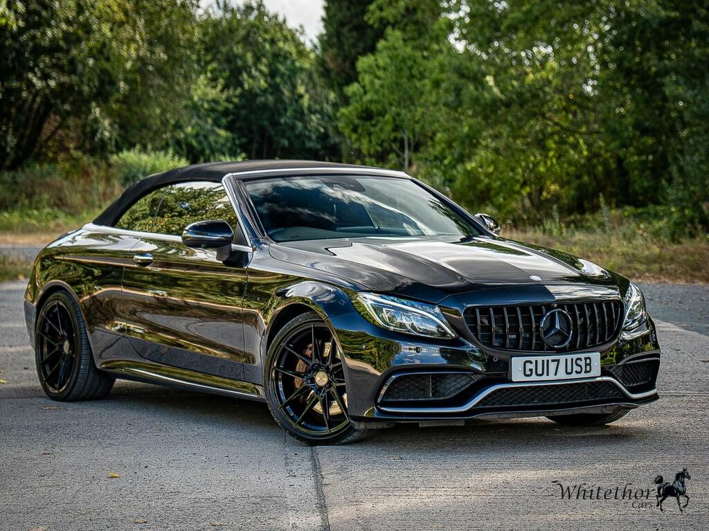 Mercedes-Benz C Class Convertible 4.0 C63 V8 Biturbo Amg Premium Cabri Black