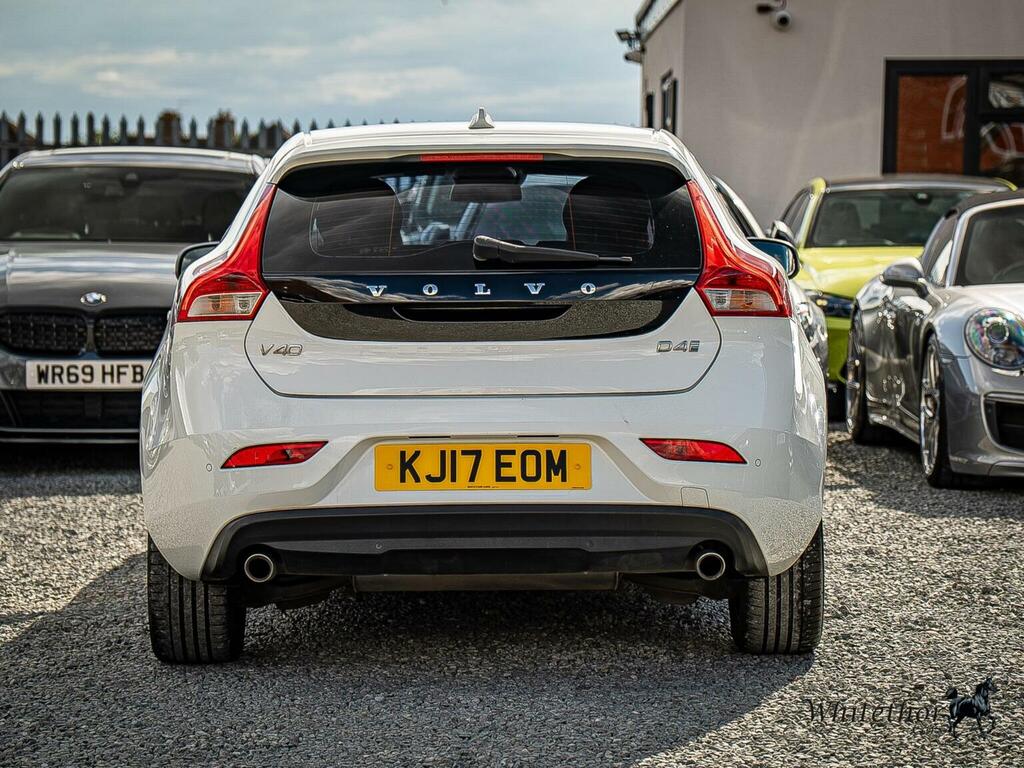 Volvo V40 Hatchback 2.0 D4 Inscription Euro 6 Ss White #5