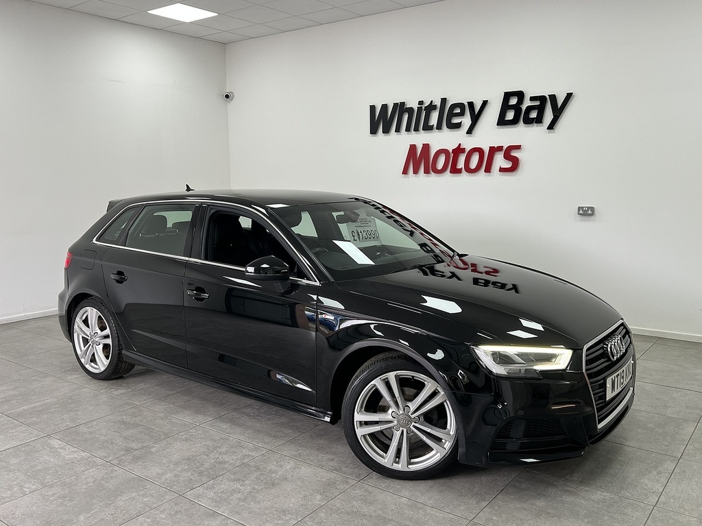 Audi A3 Tfsi Cod S Line WT19KNL Black