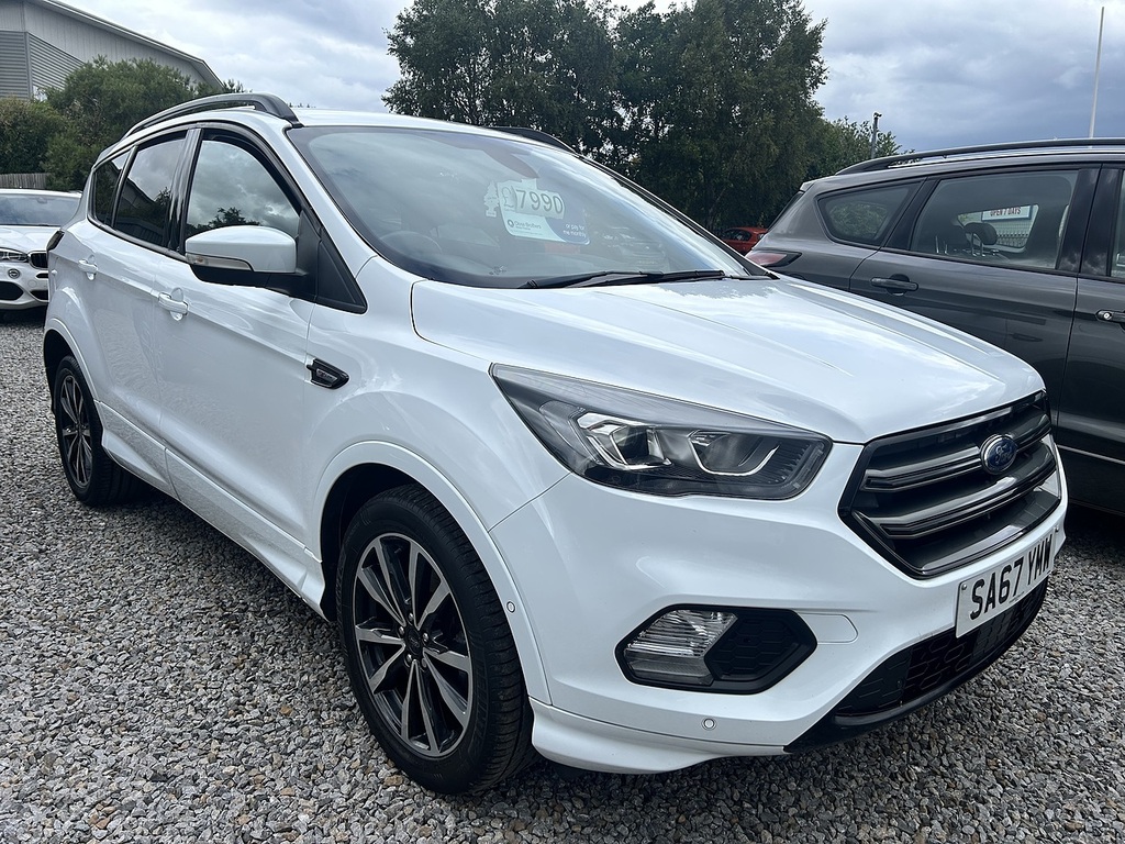 Ford Kuga Tdci St-line SA67YMW White
