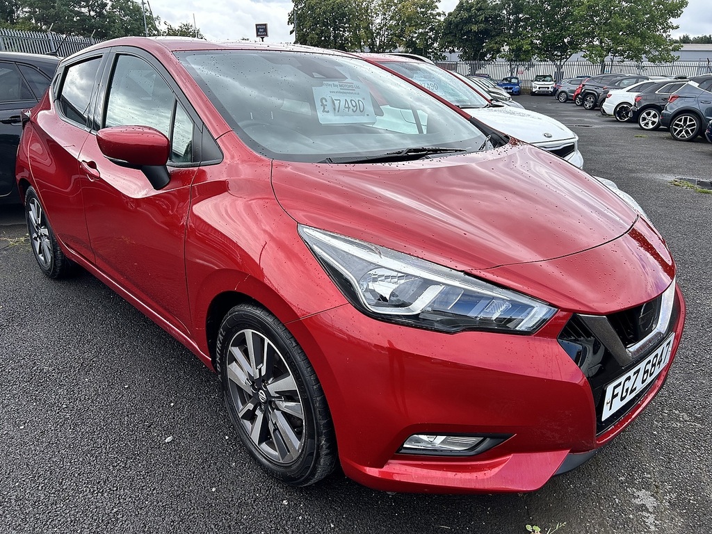 Nissan Micra Ig-t N-connecta Red