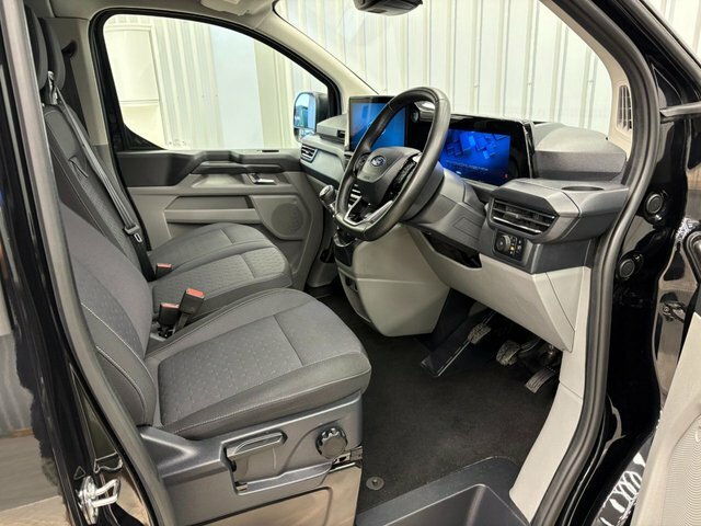 Ford Transit Custom 2025 2.0 Ecoblue 136 Bhp 320 L2 H1 Limited Dcab C HK25UAH Black #6