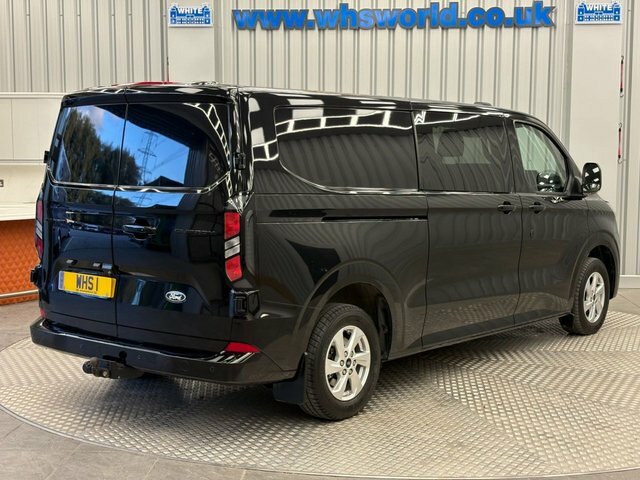 Ford Transit Custom 2025 2.0 Ecoblue 136 Bhp 320 L2 H1 Limited Dcab C HK25UAH Black #5